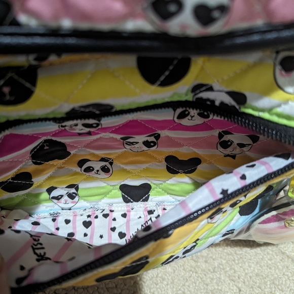 NEW Betsey Johnson Rainbow Panda Backpack - Picture 2 of 12